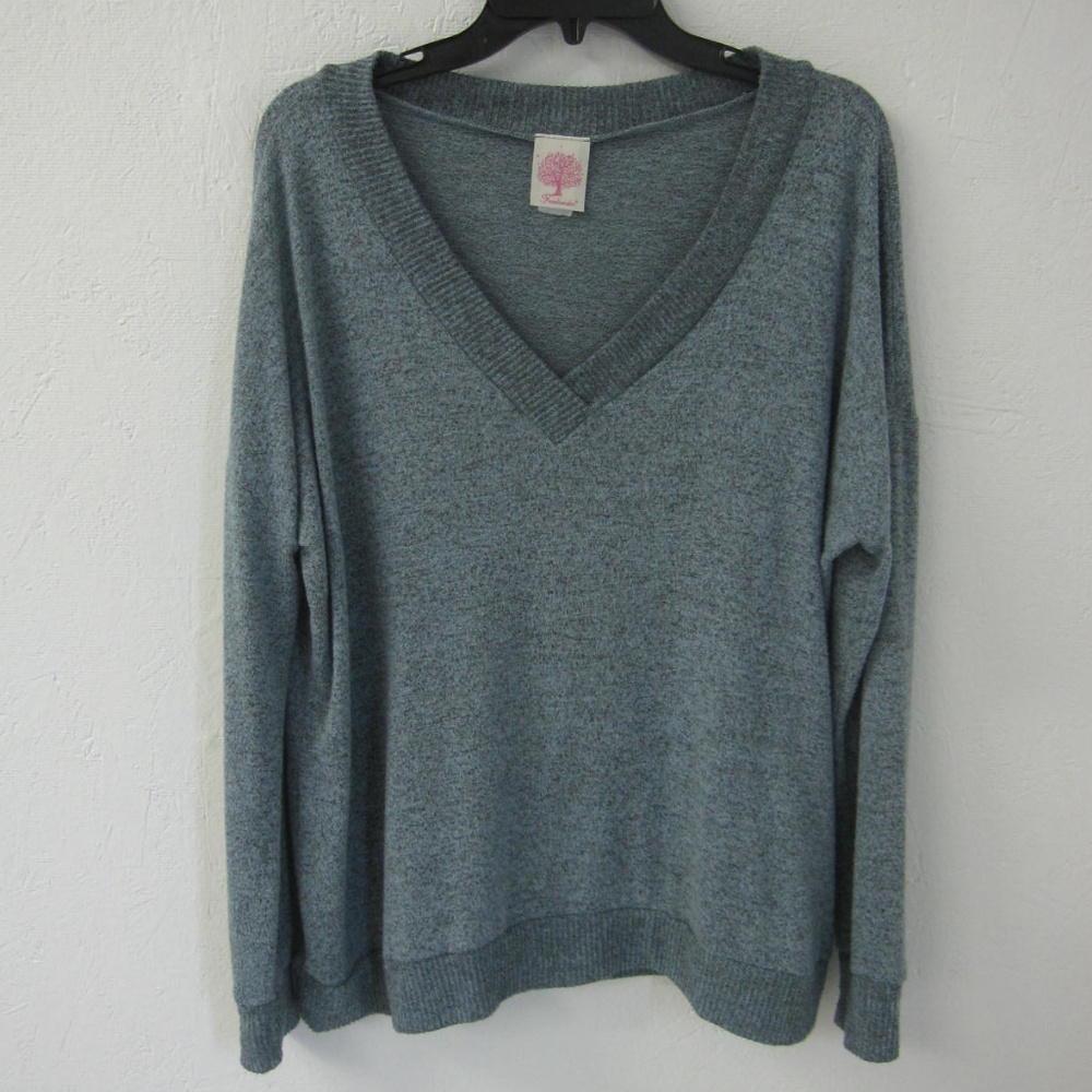 Freeloader Oversized Slouch Sweater Medium Blue